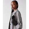 image:imagekate spade new york Duo Pebbled Leather Mini Shoulder BagBlackSilver