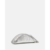image:imagekate spade new york Duo Pebbled Leather Mini Shoulder BagCrinkle Metallic Silver