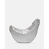 image:imagekate spade new york Duo Pebbled Leather Mini Shoulder BagCrinkle Metallic Silver