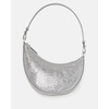 image:imagekate spade new york Duo Pebbled Leather Mini Shoulder BagCrinkle Metallic Silver
