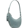 image:imagekate spade new york Duo Pebbled Leather Mini Shoulder BagDark English Sea Suede