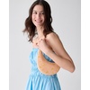 image:imagekate spade new york Duo Pebbled Leather Mini Shoulder BagLight Cantaloupe Banana