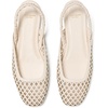 image:imagekate spade new york Eloise Strawberry Smooth Leather Ankle Wrap Mule FlatCream