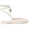 image:imagekate spade new york Eloise Strawberry Smooth Leather Ankle Wrap Mule FlatCream Floral