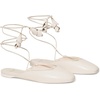 image:imagekate spade new york Eloise Strawberry Smooth Leather Ankle Wrap Mule FlatCream Floral