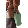 image:imagekate spade new york Halo Woven Leather BucketStudded Crisp Sage