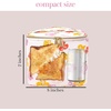 image:imagekate spade new york Insulated Lunch Tote Small Lunch Cooler Cute Lunch Bag for Women Striped Thermal Bag with Double Zipper Close and Carrying Handle Invite OnlySpring Pansies