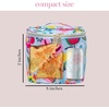 image:imagekate spade new york Insulated Lunch Tote Small Lunch Cooler Cute Lunch Bag for Women Striped Thermal Bag with Double Zipper Close and Carrying Handle Invite OnlySafari Floral