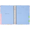 image:imagekate spade new york Large Planner 85 x 725 Spiral Bound Agenda with Monthly amp Weekly Layouts Goal Tracker Vacation Planner Stickers Tabs Elastic Closure amp Pocket August 2026December 2027 Joyful GardenJoyful Garden