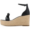 image:imagekate spade new york Loop Espadrille Wedge SandalsBlack