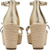 image:imagekate spade new york Loop Espadrille Wedge SandalsMetallic Pale Gold