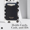 image:imagekate spade new york Morgan Magnetic Phone WalletCard Holder  Compatible with MagSafe Phones and Cases  Chalk PinkBlack