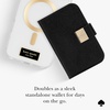 image:imagekate spade new york Morgan Magnetic Phone WalletCard Holder  Compatible with MagSafe Phones and Cases  Chalk PinkDeco  Black