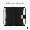 image:imagekate spade new york Morgan Magnetic Phone WalletCard Holder  Compatible with MagSafe Phones and Cases  Chalk PinkDeco  Black