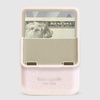 image:imagekate spade new york Morgan Magnetic Phone WalletCard Holder  Compatible with MagSafe Phones and Cases  Chalk PinkFlip  That Sparkle Pink