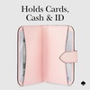 image:imagekate spade new york Morgan Magnetic Phone WalletCard Holder  Compatible with MagSafe Phones and Cases  Chalk PinkMorgan  Chalk Pink