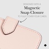 image:imagekate spade new york Morgan Magnetic Phone WalletCard Holder  Compatible with MagSafe Phones and Cases  Chalk PinkMorgan  Chalk Pink