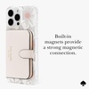 image:imagekate spade new york Morgan Magnetic Phone WalletCard Holder  Compatible with MagSafe Phones and Cases  Chalk PinkMorgan  Cream
