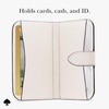 image:imagekate spade new york Morgan Magnetic Phone WalletCard Holder  Compatible with MagSafe Phones and Cases  Chalk PinkMorgan  Cream