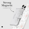 image:imagekate spade new york Morgan Magnetic Phone WalletCard Holder  Compatible with MagSafe Phones and Cases  Chalk PinkMorgan  Metallic Silver