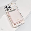 image:imagekate spade new york Morgan Magnetic Phone WalletCard Holder  Compatible with MagSafe Phones and Cases  Chalk PinkPale Dogwood