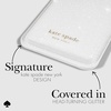 image:imagekate spade new york Morgan Magnetic Phone WalletCard Holder  Compatible with MagSafe Phones and Cases  Chalk PinkWhite Glitter
