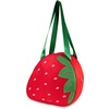 image:imagekate spade new york Novelty Shaped Large Capacity Insulated Cooler Tote Bag Fruit Theme Soft Sided Portable Beach Cooler with Shoulder Strap Strawberry