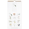 image:imagekate spade new york Perpetual Birthday amp Anniversary Calendar 16 x 8 Undated 12Month Wall Calendar with Gold Metal Spiral amp Hanger Reusable Reminder Planner New York Dreams