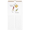 image:imagekate spade new york Perpetual Birthday amp Anniversary Calendar 16 x 8 Undated 12Month Wall Calendar with Gold Metal Spiral amp Hanger Reusable Reminder Planner New York Dreams