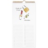image:imagekate spade new york Perpetual Birthday amp Anniversary Calendar 16 x 8 Undated 12Month Wall Calendar with Gold Metal Spiral amp Hanger Reusable Reminder Planner New York Dreams