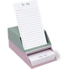 image:imagekate spade new york Petite Stripe ToDo Notecard Set with Stand 52 Diecut Tab ToDo amp Notes Cards 3 x 5 Inch Desk Notecards Decorative Desktop Organizer for Home Office Planning Petite Stripe