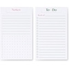 image:imagekate spade new york Petite Stripe ToDo Notecard Set with Stand 52 Diecut Tab ToDo amp Notes Cards 3 x 5 Inch Desk Notecards Decorative Desktop Organizer for Home Office Planning Petite Stripe