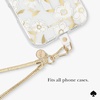 image:imagekate spade new york Phone Charm Wrist Strap  Detachable Cell Phone Lanyard  High ShineHeart of Gold