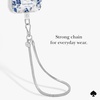 image:imagekate spade new york Phone Charm Wrist Strap  Detachable Cell Phone Lanyard  High ShineHeart of Silver