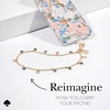 image:imagekate spade new york Phone Charm Wrist Strap  Detachable Cell Phone Lanyard  High ShineHigh Shine