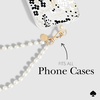 image:imagekate spade new york Phone Charm Wrist Strap  Detachable Cell Phone Lanyard  High ShineSea Pearl
