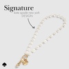 image:imagekate spade new york Phone Charm Wrist Strap  Detachable Cell Phone Lanyard  High ShineSea Pearl