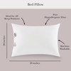 image:imagekate spade new york Pillows 20 x 28 233 Thread Count Medium Firm Pillows Ideal for All Sleep Positions Set of 2 Queen WhiteQueen