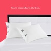 image:imagekate spade new york Pillows 20 x 28 233 Thread Count Medium Firm Pillows Ideal for All Sleep Positions Set of 2 Queen WhiteQueen