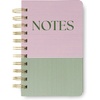 image:imagekate spade new york Pocket Notebook 625 x 4 Spiral Bound Journal with 320 Lined Pages Gold WireO Binding amp Interior Pocket Portable Field Notes Notebook Petite Stripe