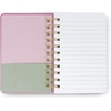 image:imagekate spade new york Pocket Notebook 625 x 4 Spiral Bound Journal with 320 Lined Pages Gold WireO Binding amp Interior Pocket Portable Field Notes Notebook Petite Stripe