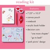 image:imagekate spade new york Reading Kit Set with Book Journal Ballpoint Pen Book Holder Novelty Decision Coin and Zipper Canvas Pouch Park Picnic