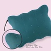 image:imagekate spade new york Scalloped Edge Euro Sham 26 x 26 Decorative Pillow Cover Single 100 Cotton Cover Machine Washable NavyBlue Spruce