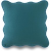 image:imagekate spade new york Scalloped Edge Euro Sham 26 x 26 Decorative Pillow Cover Single 100 Cotton Cover Machine Washable NavyBlue Spruce