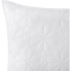 image:imagekate spade new york Scalloped Edge Euro Sham 26 x 26 Decorative Pillow Cover Single 100 Cotton Cover Machine Washable NavyBright White