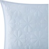 image:imagekate spade new york Scalloped Edge Euro Sham 26 x 26 Decorative Pillow Cover Single 100 Cotton Cover Machine Washable NavyHalogen Blue