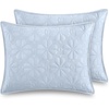 image:imagekate spade new york Scalloped Edge Euro Sham 26 x 26 Decorative Pillow Cover Single 100 Cotton Cover Machine Washable NavyHalogen Blue