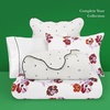 image:imagekate spade new york Scalloped Edge Euro Sham 26 x 26 Decorative Pillow Cover Single 100 Cotton Cover Machine Washable NavyMarshmallow