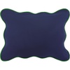 image:imagekate spade new york Scalloped Edge Euro Sham 26 x 26 Decorative Pillow Cover Single 100 Cotton Cover Machine Washable NavyNavy