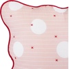 image:imagekate spade new york Scalloped Edge Euro Sham 26 x 26 Decorative Pillow Cover Single 100 Cotton Cover Machine Washable NavyPink